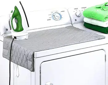 

Silicone Coated Ironing Board Cover Resists Scorching and Staining - 15"x54"