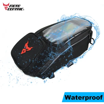 

2020 New Motorcycle Tank bag Slung Shoulder Bag Large Mobile Screen Navigation Bag Waterproof Magnetic Moto oil Fuel Tank bag