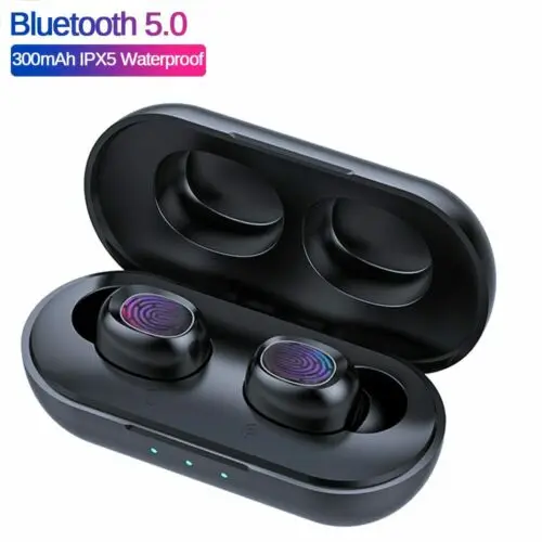 B5 Wireless Bluetooth Headphones 5 0 Touch Control TWS Waterproof Headphones 6D Hifi Music Stereo Headphones For iPhone Samsung