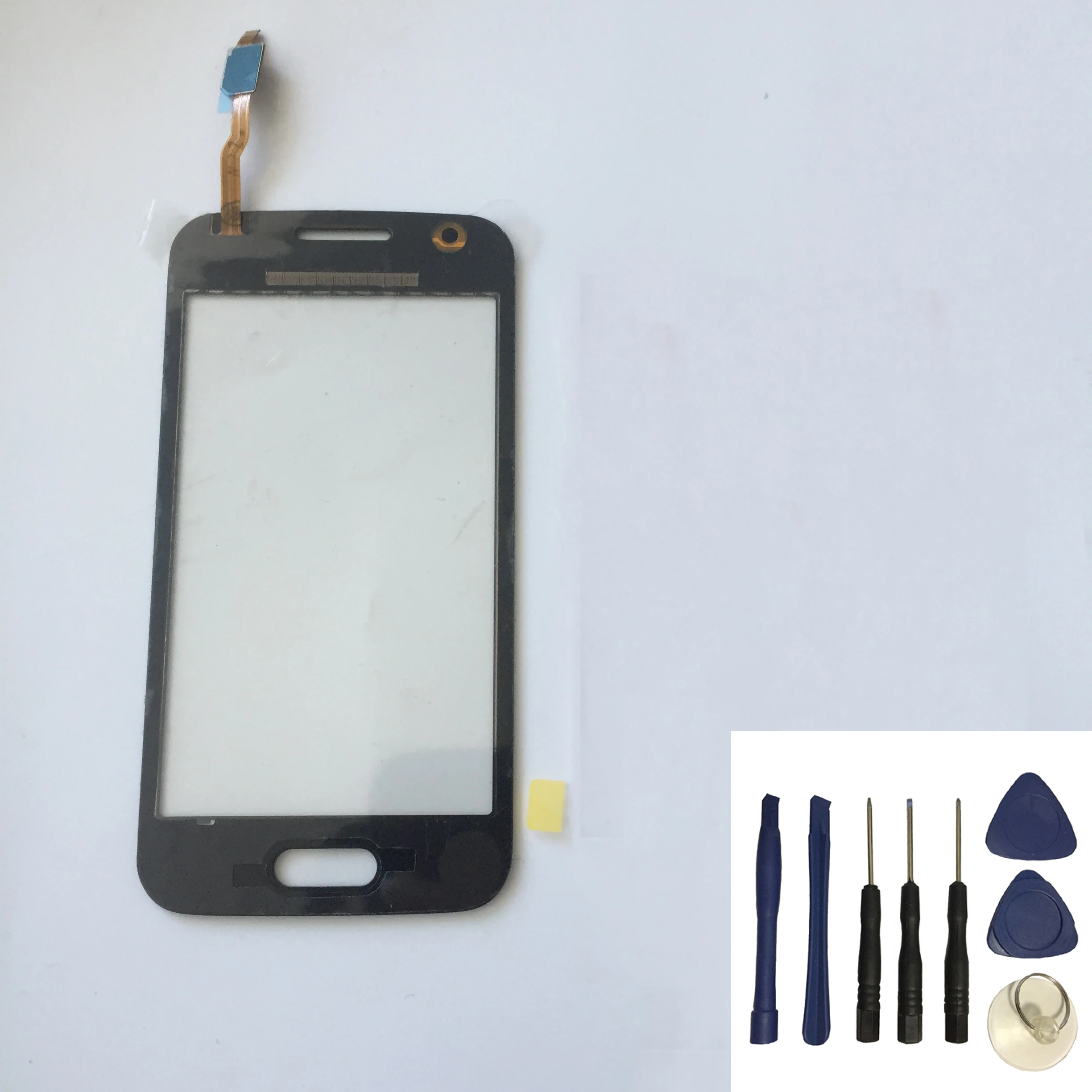 Панель сенсорного экрана для Samsung Galaxy Ace 4 Duos G313H (не G313f) черно белая панель с ЖК