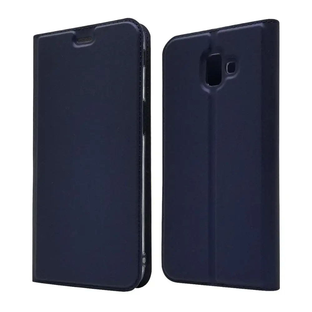 Wallet Phone Case for Samsung Galaxy J6 Plus J6+ SM-J610F 2018 For J5 Prime 2017 EU Leather Flip Cover | Мобильные телефоны и