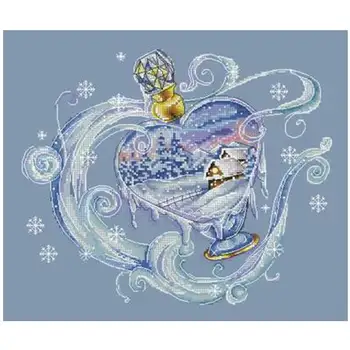 

Magic winter patterns Counted Cross Stitch 11CT 14CT DIY Cross Stitch Kits Embroidery Needlework Sets home decor