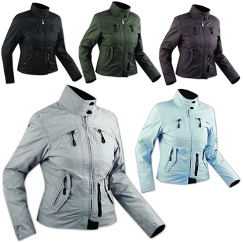 

Ladies Textile Waterproof EC Armored Thermal Liner Jacket Motorcycle Scooter