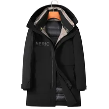 Aliexpress - Winter Men’s down coat New Hooded Down Jacket for Men middle and long thick Warm Down Jacket for Young and middle aged Men