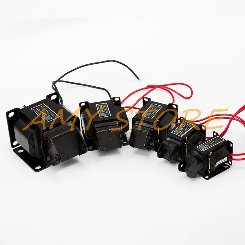 MQ6-8N SA-4602 AC 220V 30 мм ход 8 кг Force Электромагнитный Тяговый Электромагнит SA-4602