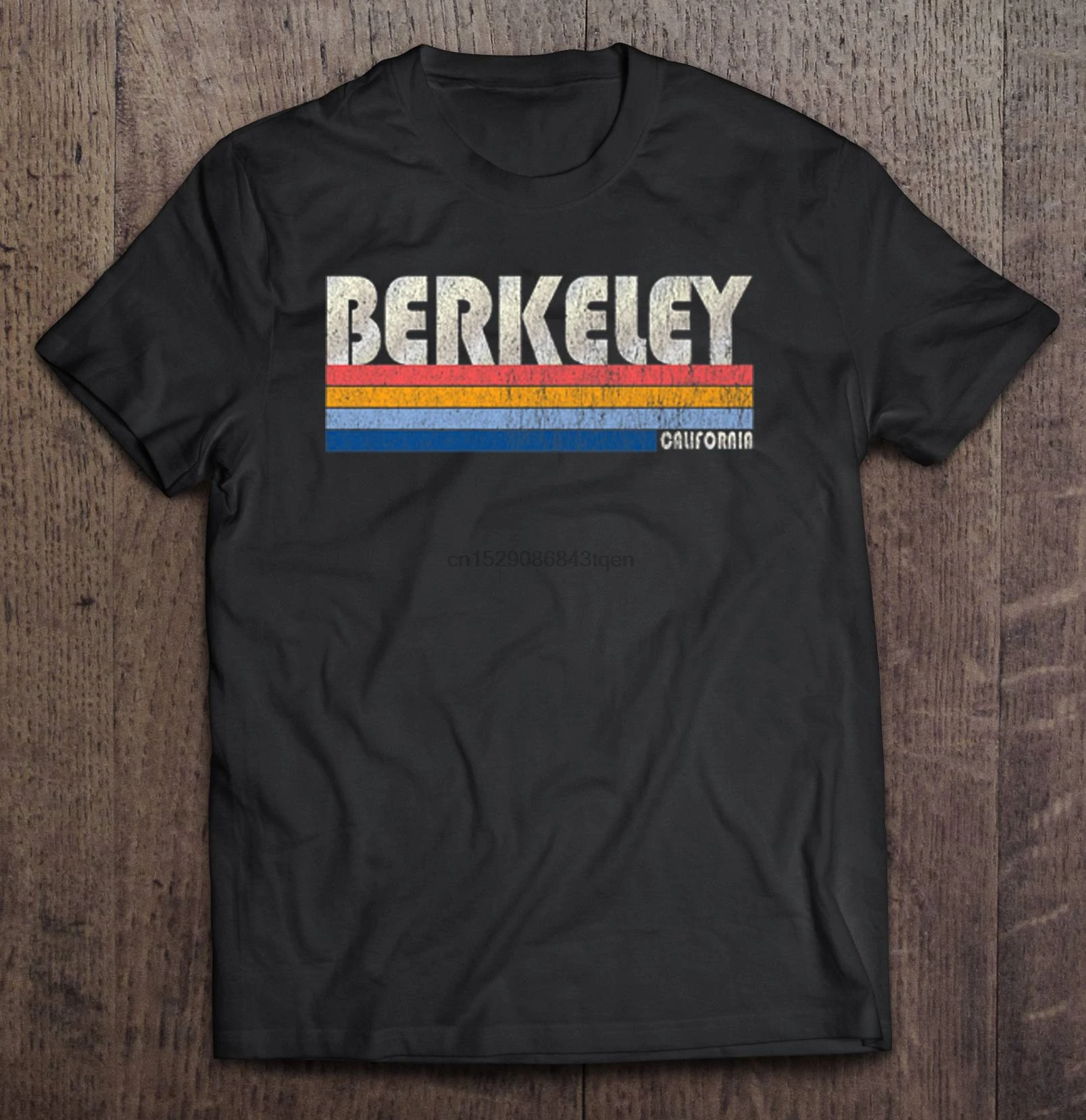 Мужская забавная футболка модная в стиле Беркли California Винтажная Версия женская |