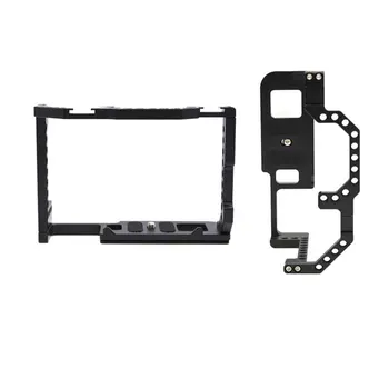 

Cold Shoe Arri Positioning Hole 1/4 Screw Compatible with For Canon- EOS 90D 80D 70D Aluminum Alloy Camera Cage with