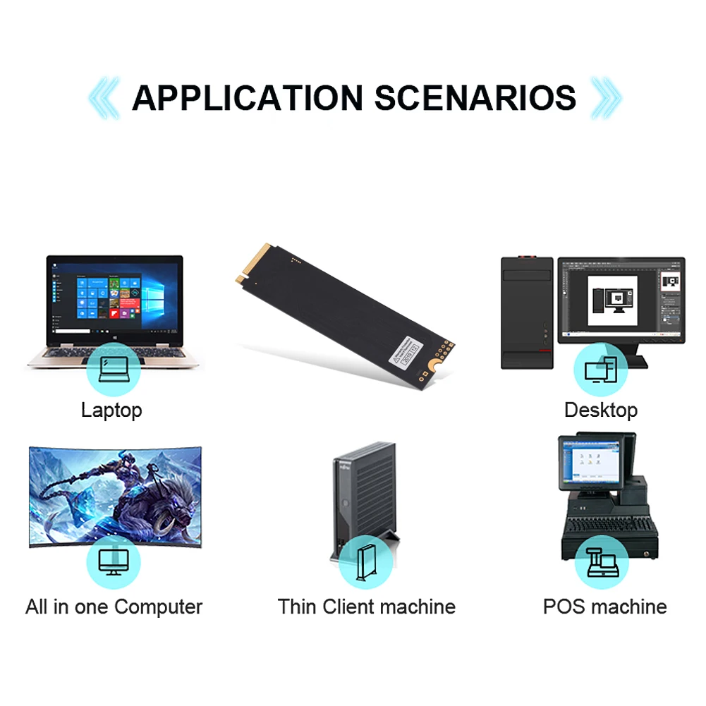 ssd internal hard disk KingDian SSD M.2 NVMe PCIe 3.0 x4 256GB 512GB Internal Solid State Drives M2 Laptop Desktop best internal ssd