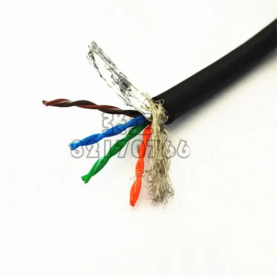 

Highly Flexible Low Temperature Resistant Shielded Cable CAT5E/6 Super Five / Six -20/40/60 Degrees High Temperature