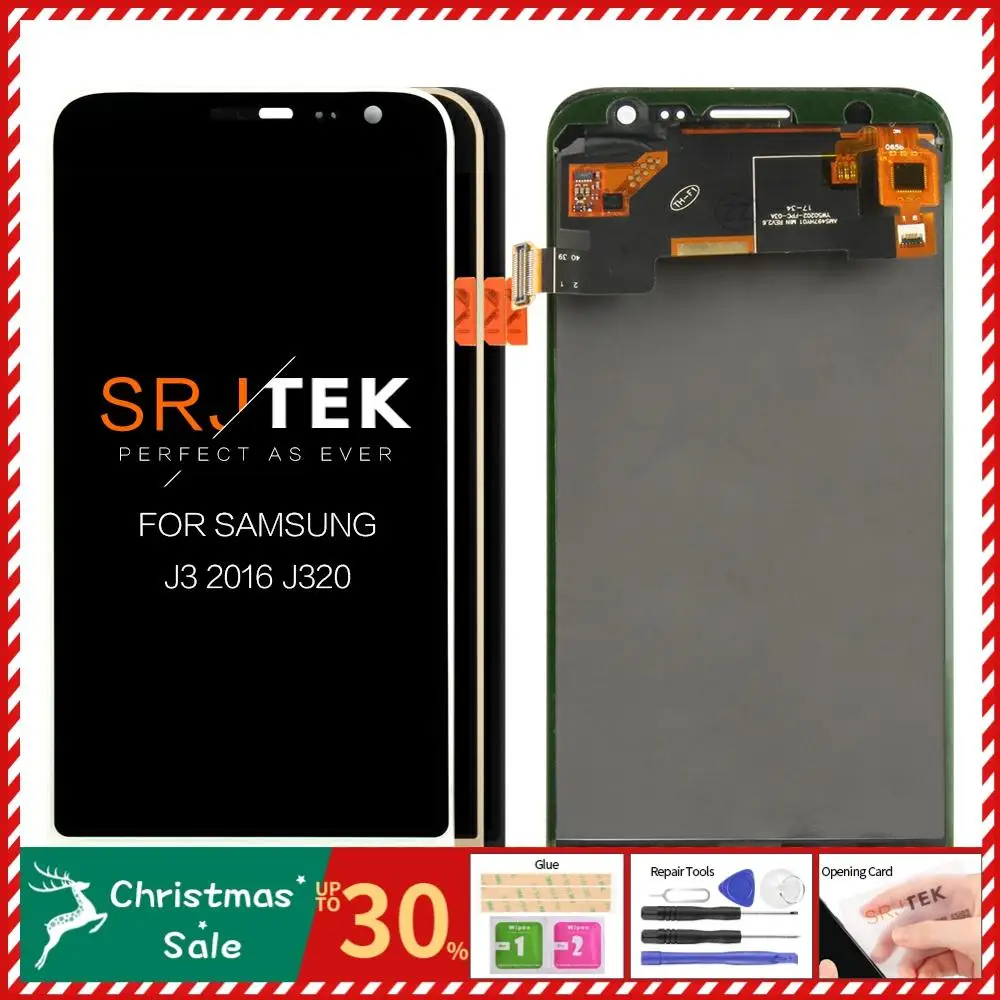 5," ЖК-дисплей для SAMSUNG J3, сенсорный экран с рамкой для SAMSUNG Galaxy J3, дисплей J320FN J320 J320F, ЖК-дисплей