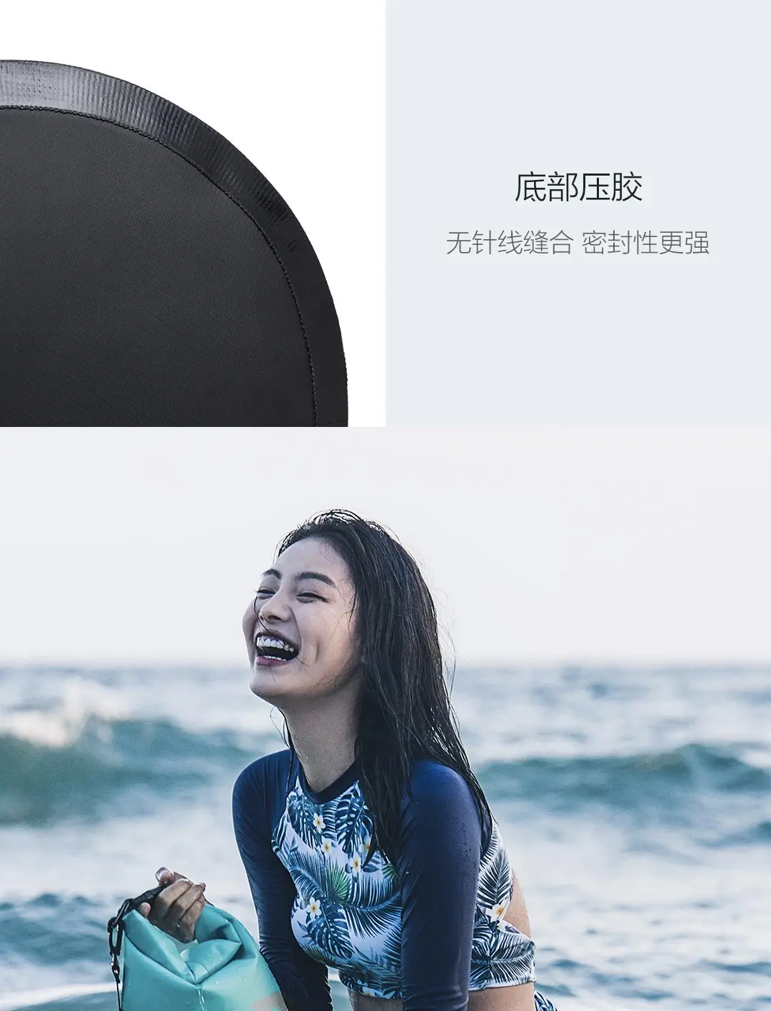 Xiaomi 90 забавная спортивная сумка рюкзак 10L ПВХ водонепроницаемая сухая влажная сумка-ведро для занятий спортом на открытом воздухе плаванье рафтинг Парусная сумка для хранения