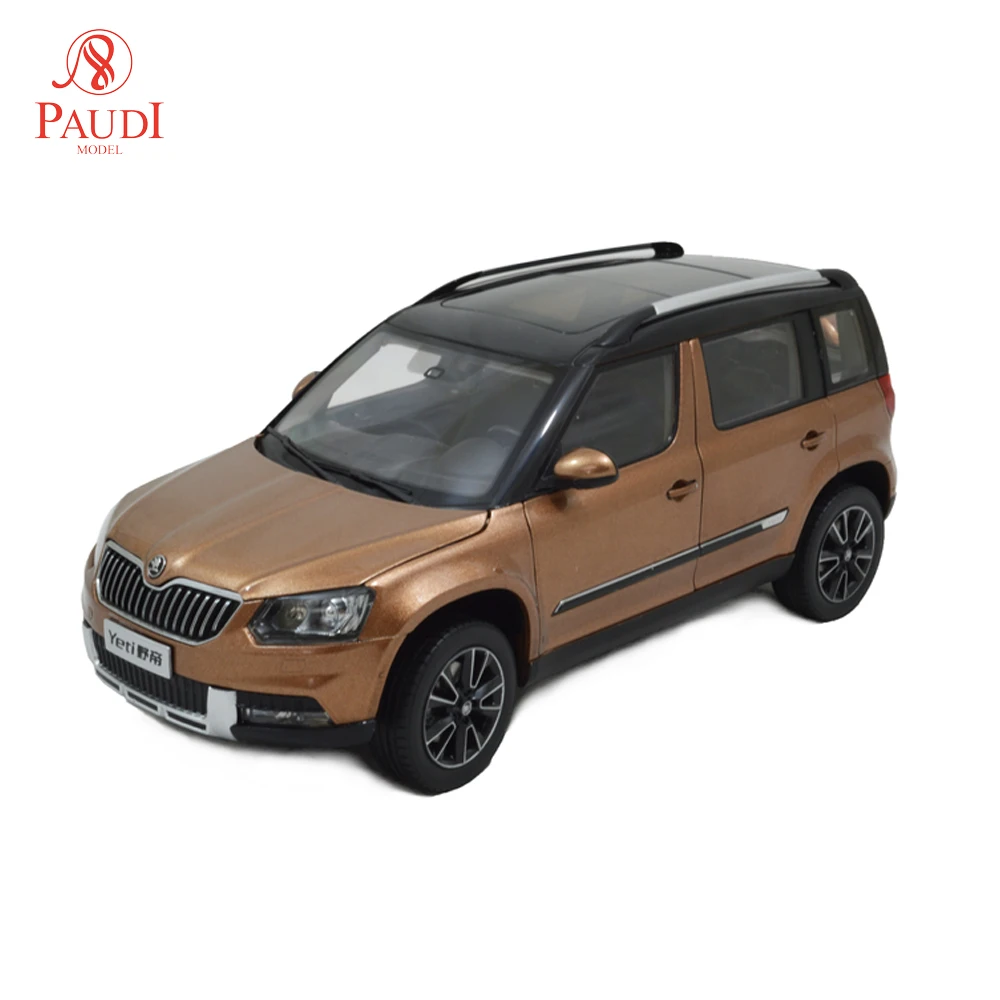 1/18 1:18 1 18 масштаб Skoda Yeti 2013 статическая имитация литая Миниатюрная модель