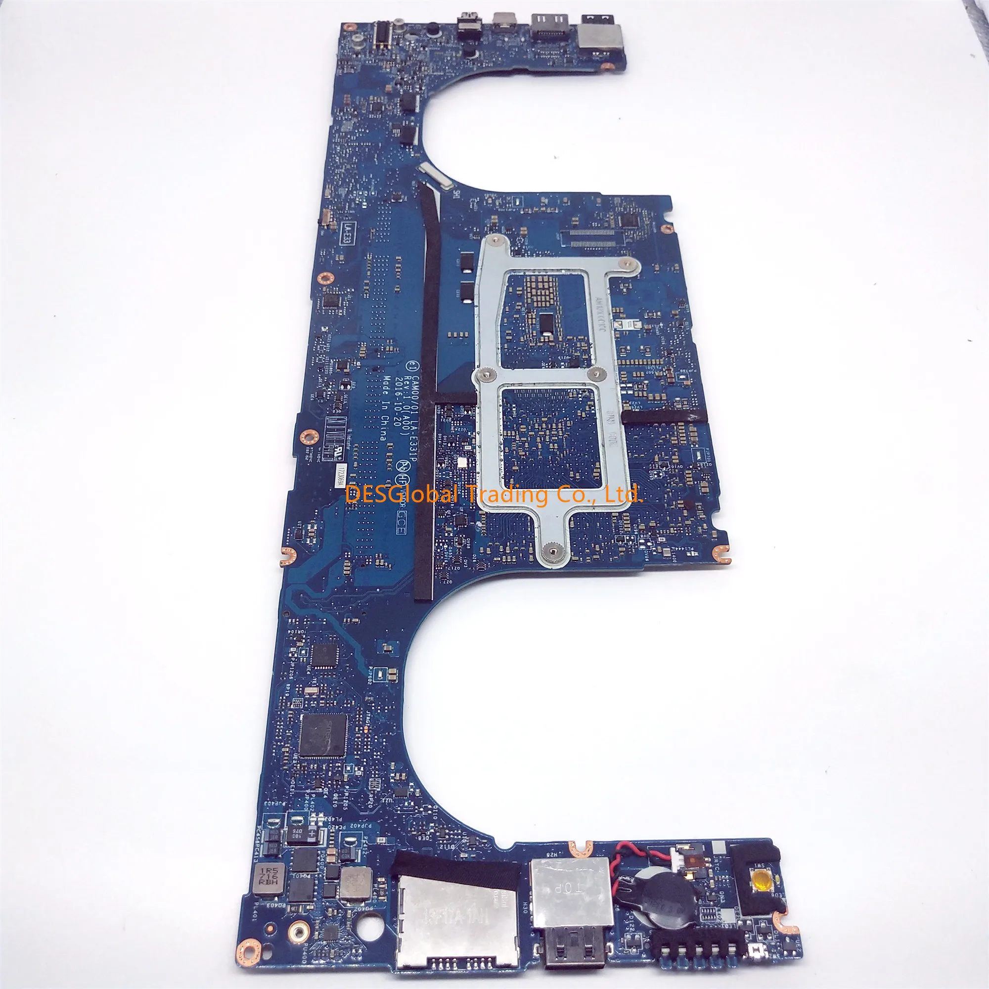 remarkable  For Dell XPS 9560 Laptop Motherboard i7-7700HQ SR32Q GTX 1050 CAM00/01 LA-E331P Mainboard Fully Tes