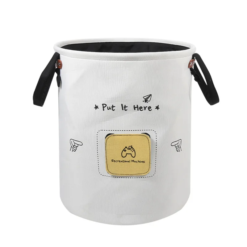 

Large Capacity Storage Bucket Toy Storage Bin Storage Container with Lable