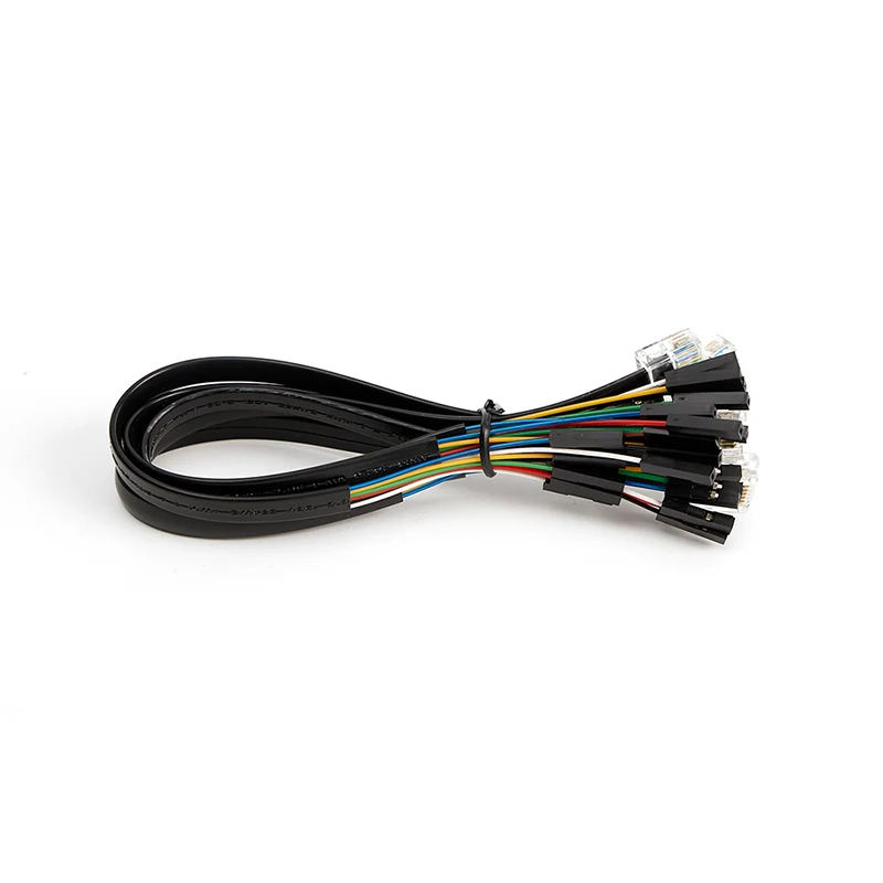 50 шт. соединительный кабель Dupont Dupond гнездовой 6Pin LEGO EV3 для Micro:bit Microbit Robotbit 6P6C к