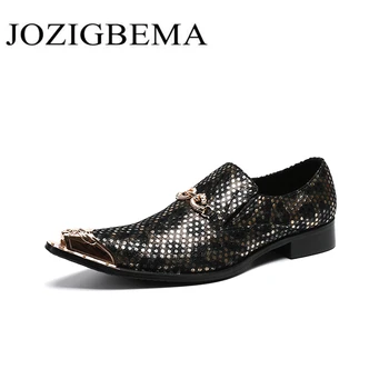 

New Arrival Retro Design Men Genuine Leather Classic Business Formal Shoes Pointed Toe Leather Shoes Men Oxford Dress Shoes