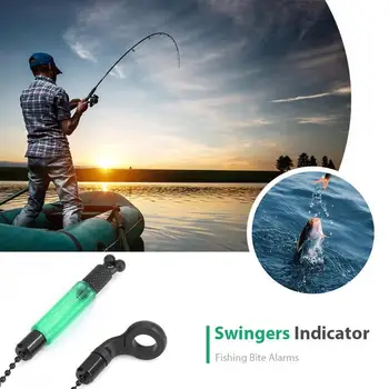

Durable Bite Swinger Carp Fishing Alarms 3pcs Outdoor Rod Bobbins Hangers Bite Alerter Accessories Fishing Alarms Swinger