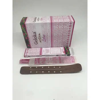 

INCENSE LOTUS (LOTUS) PREMIUM GOLOKA PACK 12 boxes 15 grams each + burner SURPRISE