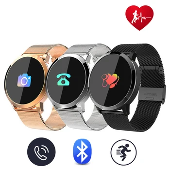 

NEW Q8 Smart Watch for Men Women with Heart Rate Blood Pressure Sleep Monitor Fitness Tracker Intelligent Reminder Fashion Watch