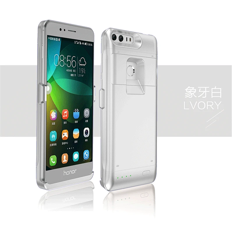 4000 мА/ч чехол для внешнего зарядного устройства с зажимом для HUAWEI Honor 8, чехол для зарядного устройства, защитный чехол