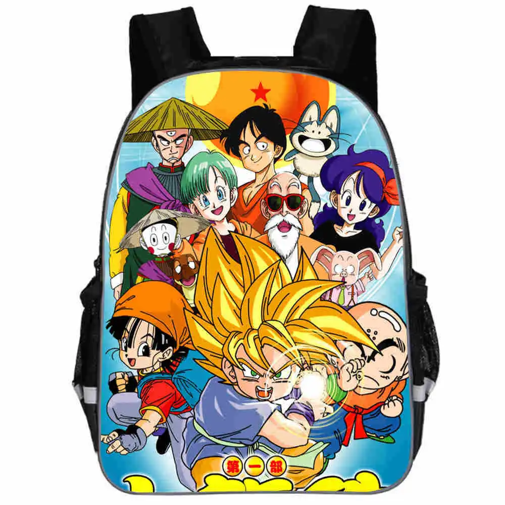 Рюкзак с драконом и шариком, ультра-Instinct Goku Z Vegeta, супер Saiyain, повседневные школьные сумки для маленьких мальчиков и девочек, подростков, Mochilas Bolsa
