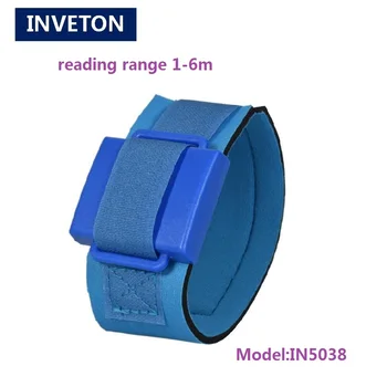 

Rfid wristband tag uhf for ankle reusable outdoor swimming 860-960MHZ passive Gen2 Bracelet for marathon running timing system