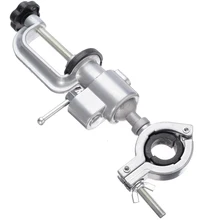 1 шт. универсальные тиски зажим-на скамейке тиски мини шлифовальный держатель электрическая дрель стенд тиски для деревообработки алюминий