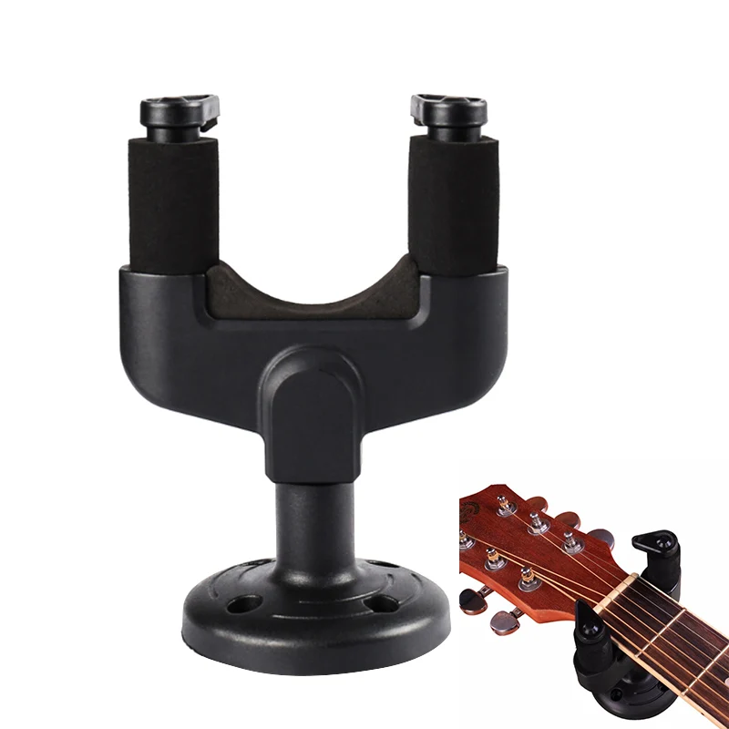 

Hot Guitar Wall Strap Holder Stand Rack Hook for Mounting All Size Accessories Sets Guitar wall hanger bracket