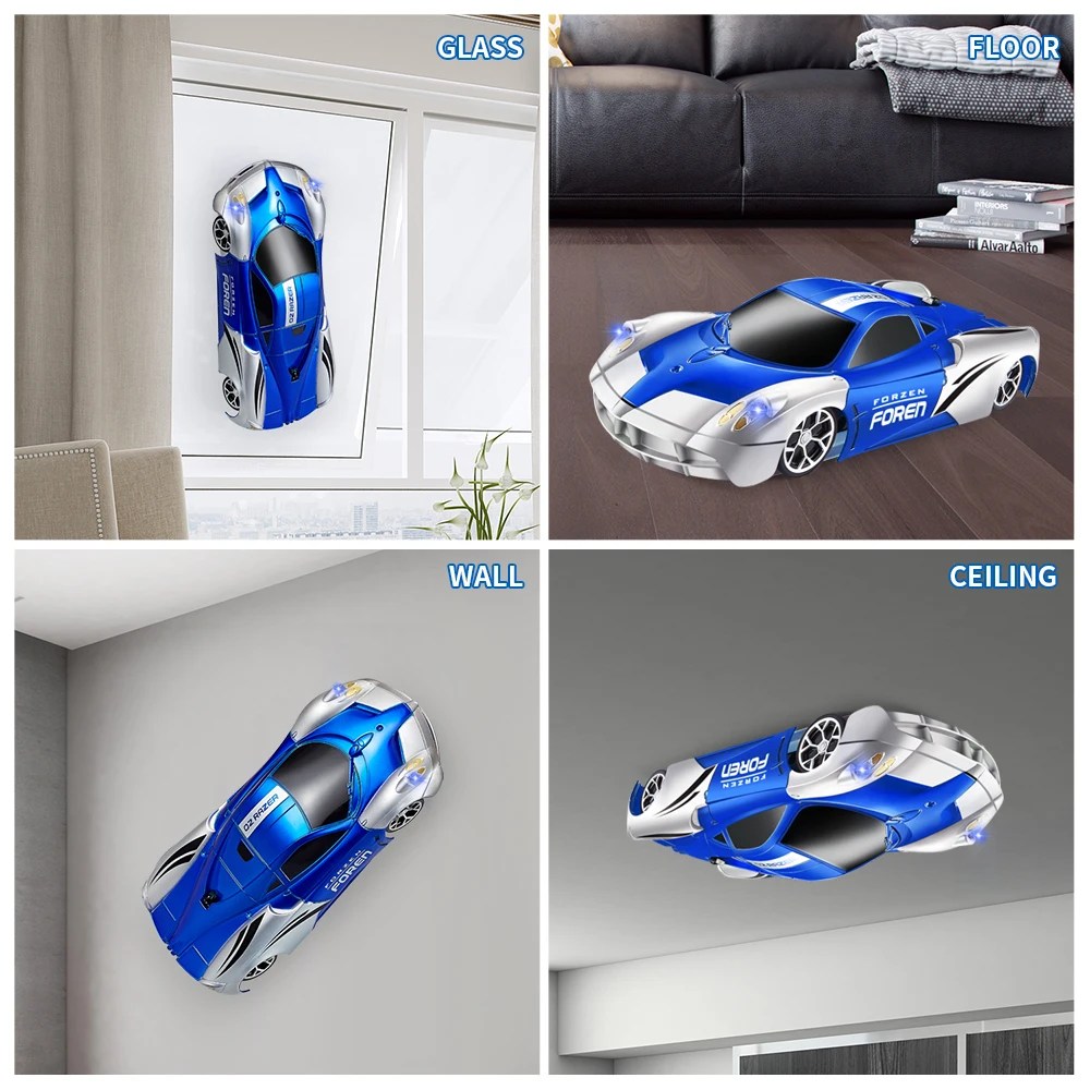 2.4G Remote Control Toy Car Wall Climbing RC Car Racing Car Toys Climb Rotating Stunt Toy Car Model Christmas Gift for Kids 2.4G Remote Control Toy Car Wall Climbing RC Car Racing Car Toys Climb Rotating Stunt Toy Car Model Christmas Gift for Kids