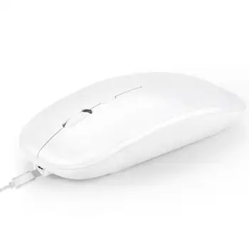 

Wireless Mouse Led Ergonomic Charging Mice Silent PC Mause Rechargeable Ergonomic Mouse USB Optical Mice For Laptop