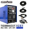 IGBT Pulse TIG/MMA Aluminium Welder 200A AC/DC 7 in 1 Milti-function Welding Equipment 50A Plasma Cutter Welding Machine 1