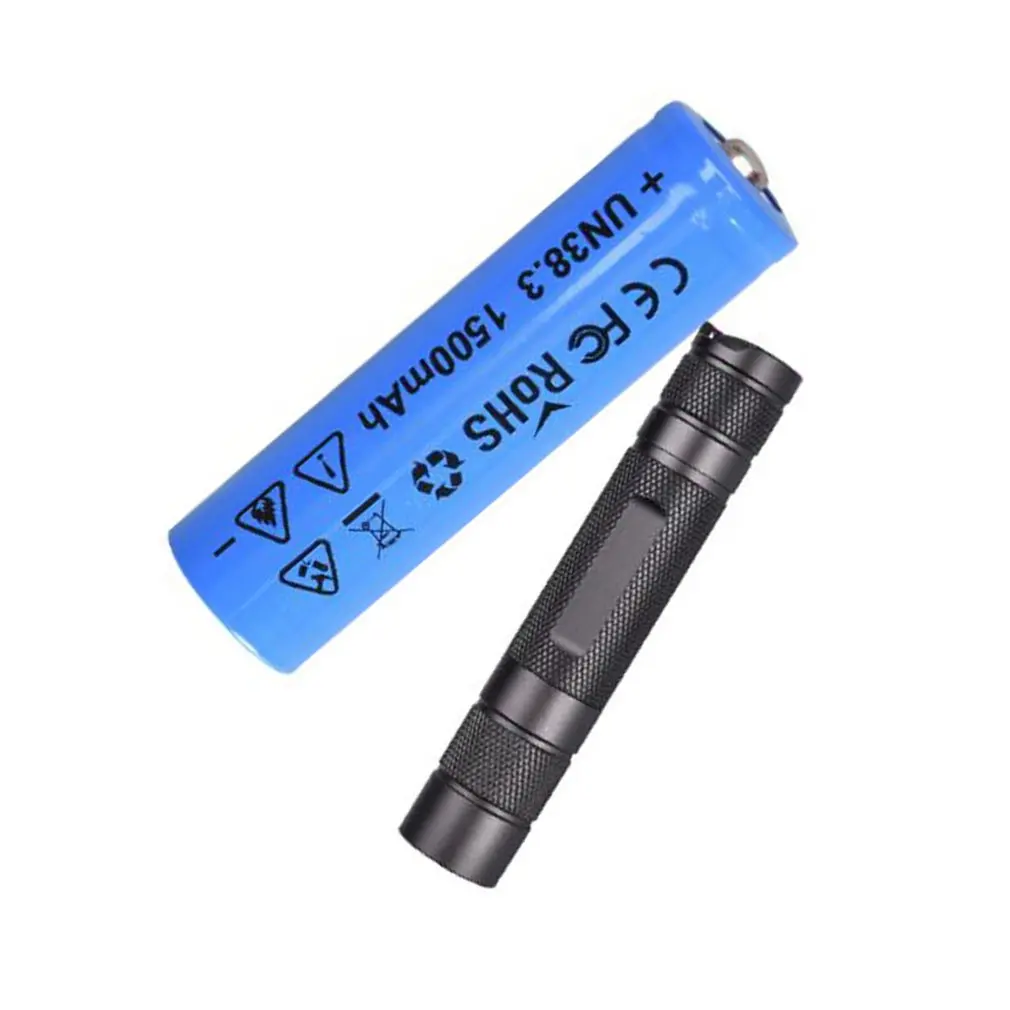 365Nm Violet Light Coin Collection Identification Uv Fluorescent Agent Detection Black Mirror Flashlight