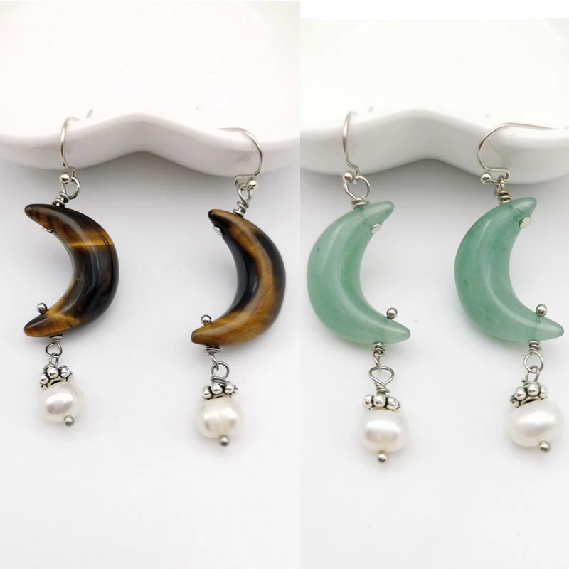 Серьги в форме телефона розовые серьги виде ракушек с искусственным жемчугом