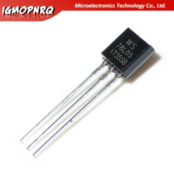 

100pcs 78L05 L78L05 Voltage Regulators 5.0V 0.1A Positive TO-92 new original