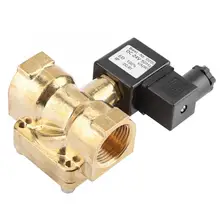 DC24V G1 1.6MPA 2 Way N/C мембранный Электрический электромагнитный клапан ручной заподлицо клапан 16 кг воды мембранный клапан