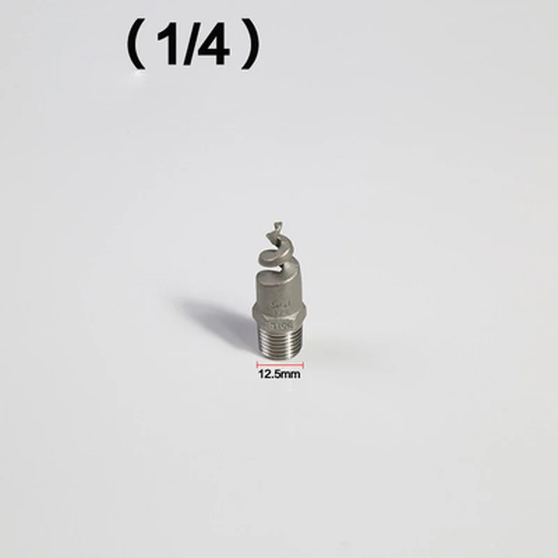 Нержавеющая сталь Спираль Конус форсункой разбрызгиватель головки 1/" 3/8" 1/" 3/4" 1-4 года дюймов SS316 спиральная струя насадка