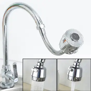 

New Kitchen Sink Faucet Aerator Water Saving Stainless Steel 360° Rotatable Faucet Nozzle Filter Water Faucet Aerator