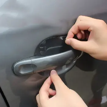 

Car Stickers Door Handle Protection Film Invisible Car Handle Scratches Automobile Shakes Car Protector Films