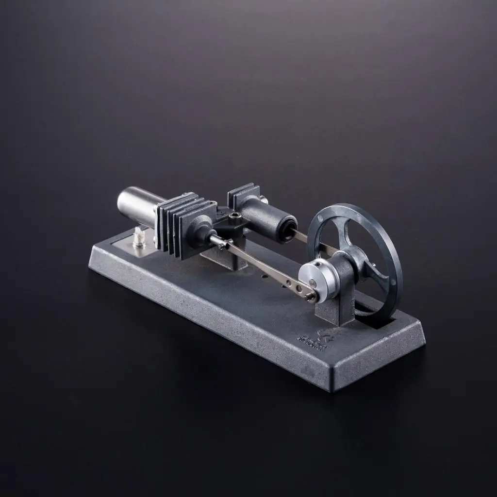 Hot Air Stirling Engine Model, Full Metal Construction, Physics Science Educational Model