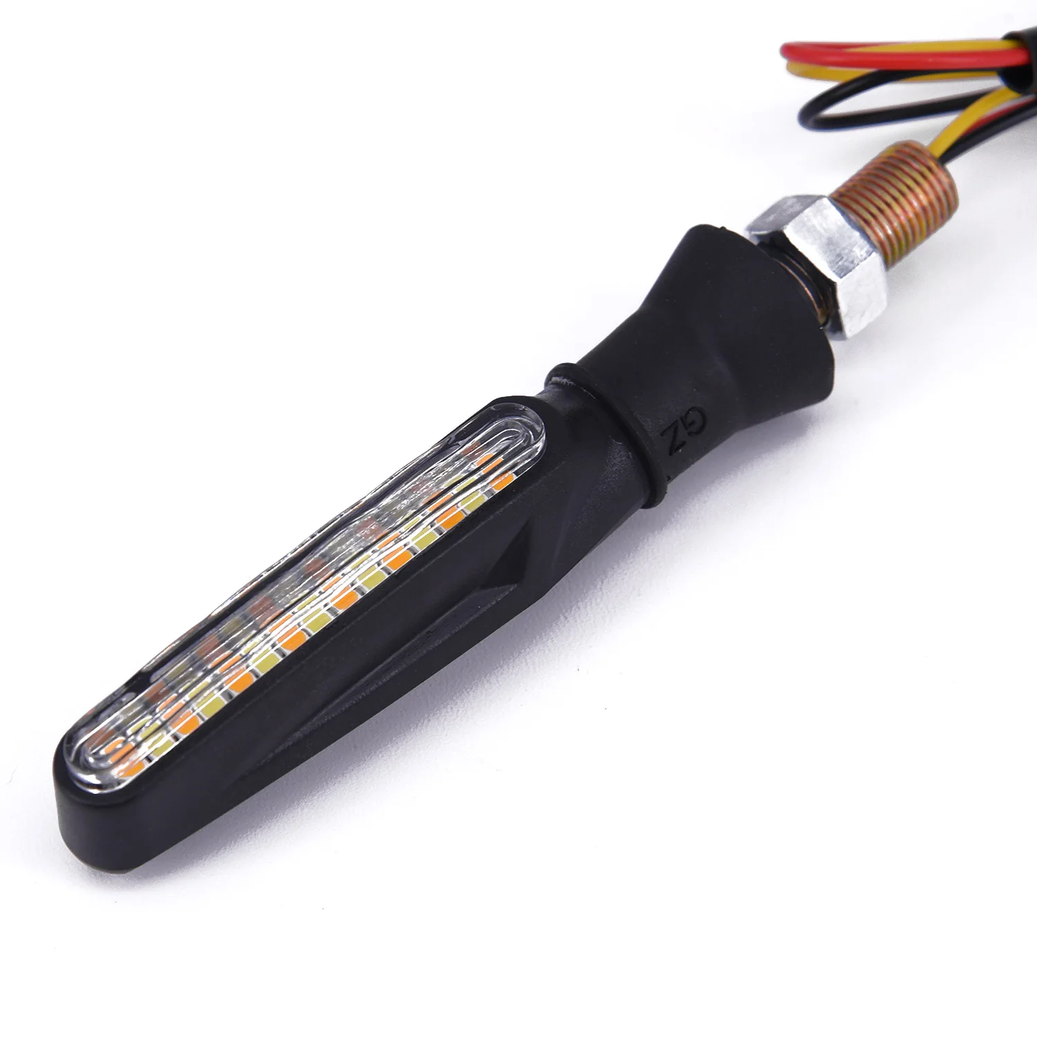 2шт течёт универсальный мотоцикл 15LED указатель поворота светильник