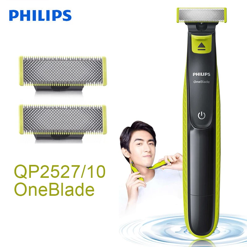 

Philips QP2527/10 OneBlade Small T-Knife Electric Shaver Protective Clean Shaving Wet and Dry with Easy Catch Blade System