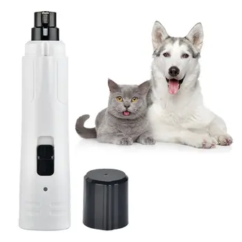 

New Dog Nail Grinder With LED Light - Upgraded 2-Speed Electric Pet Nail Trimmer Powerful Painless Paws Grooming & Smoothing