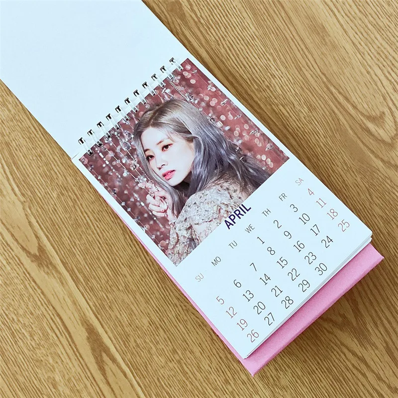 KPOP BLACKPINK SEVENTEEN GOT7 дважды тот же календарь фотографии те же настольные календари 11*18,5 см
