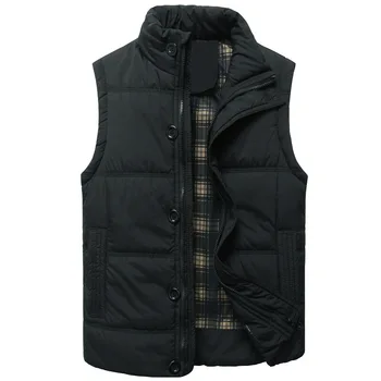

Winter Vest Men Winter Jacket Men Coat Winter Casual Outerwear Warm Sleeveless Men Winter Jacket Military Winter Vest Plus Size