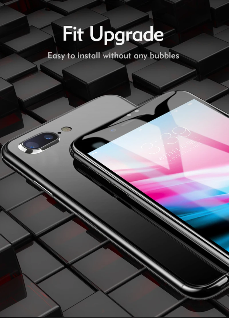 Benks 3D изогнутое 9H AGC HD закаленное стекло Полный экран протектор для iPhone 8 7 7 plus мобильный сотовый экран крышка защитная пленка