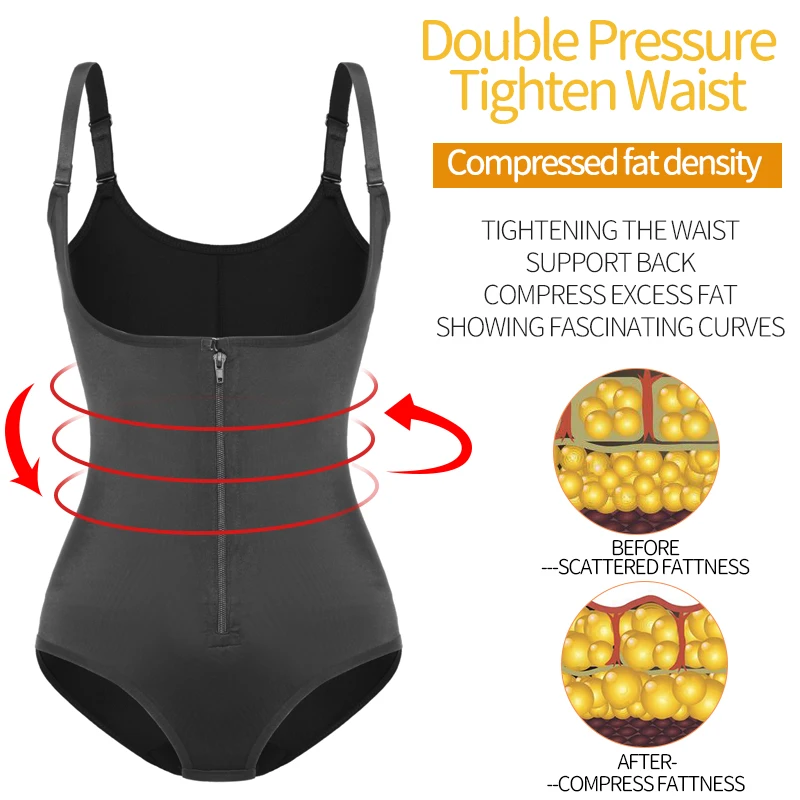 Womens Bodysuit Shapewear Tummy Control Body Shaper Waist Trainer Open Bust Body Shaper Slimming Underwear Latex Modeling Corset