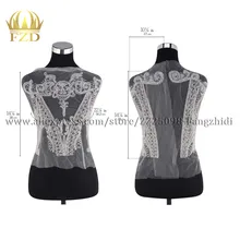 1x2 шт. Элегантный Прозрачный кристаллический камень спереди и Пластыри для спины и горный хрусталь кристалл камень для свадебных платьев на заказ