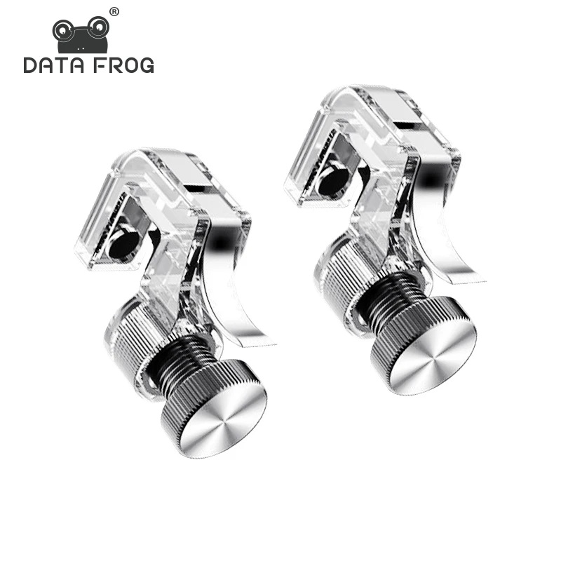 Игровой курок для телефона DATA FROG, кнопка Fire для мобильного телефона, геймпад L1 R1, стрелок для Iphone, ножи для PUBG контроллера Игровой курок для телефона DATA FROG, кнопка Fire для мобильного телефона, геймпад L1 R1, стрелок для Iphone, ножи для PUBG контроллера