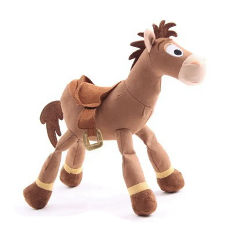 Disney 25 см = 9 дюймов Оригинальная история игрушек 4 плюшевая лошадь Bullseye красивые куклы игрушки для детей Рождественский подарок детские плюшевые игрушки для малышей