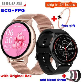 

Smart Watch Men ECG Heart Rate Blood Pressure Oxygen IP67 Waterproof Sport Fitness Tracker DT88 Pro Smartwatch VS DT36 KW10